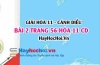 Giải bài 2 trang 56 Hóa 11 Cánh Diều SGK